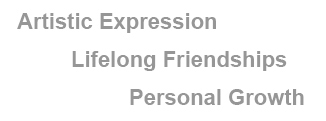 Artistic Expression, Lifelong Learning, Personal Growth Button